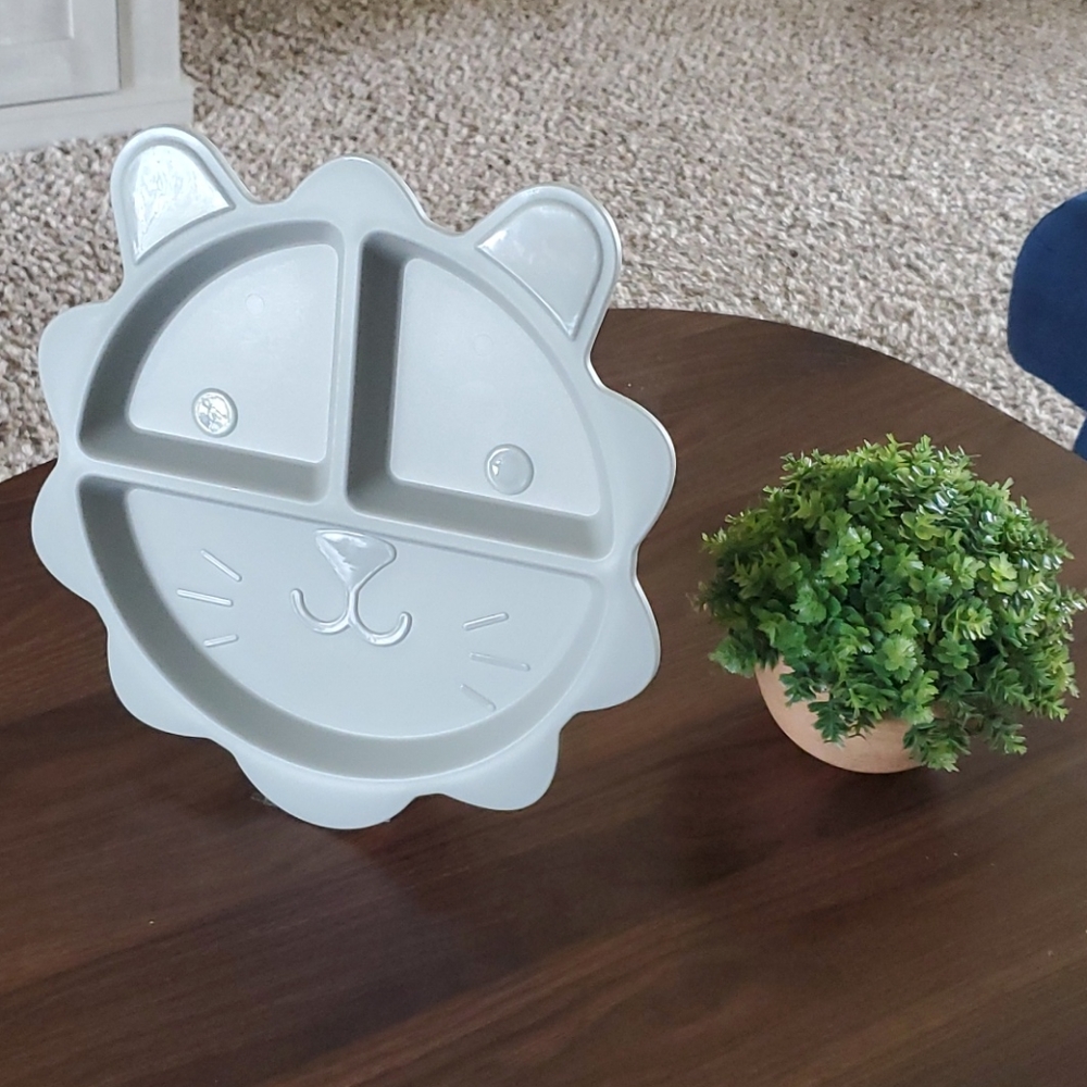 BUNDLE | 10 Kids' Lion Plastic Plates